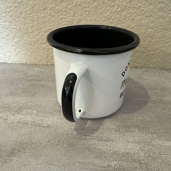 Enamel Mug Harry Potter Muggles Black And White - Picture 2 of 4